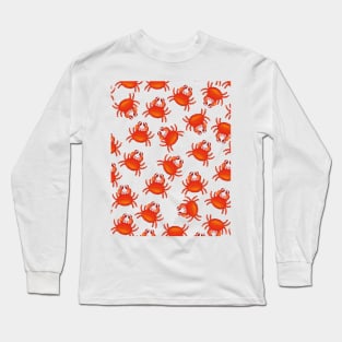 Christmas island crabs Long Sleeve T-Shirt